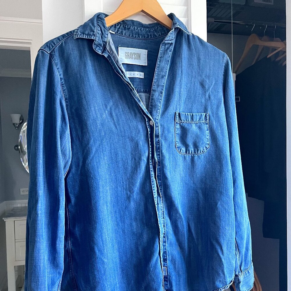 Grayson "The Hero" in Indigo Denim Size 02.